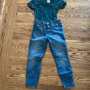 J. Crew LOOKOUT HIGH RISE CROP